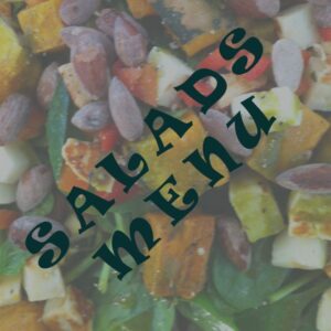 Salad Menu